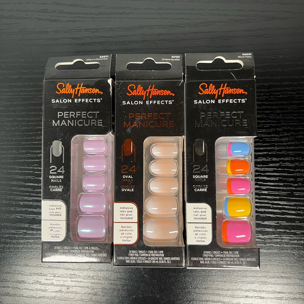 Sally Hansen Salon Effects Nail Polish Set